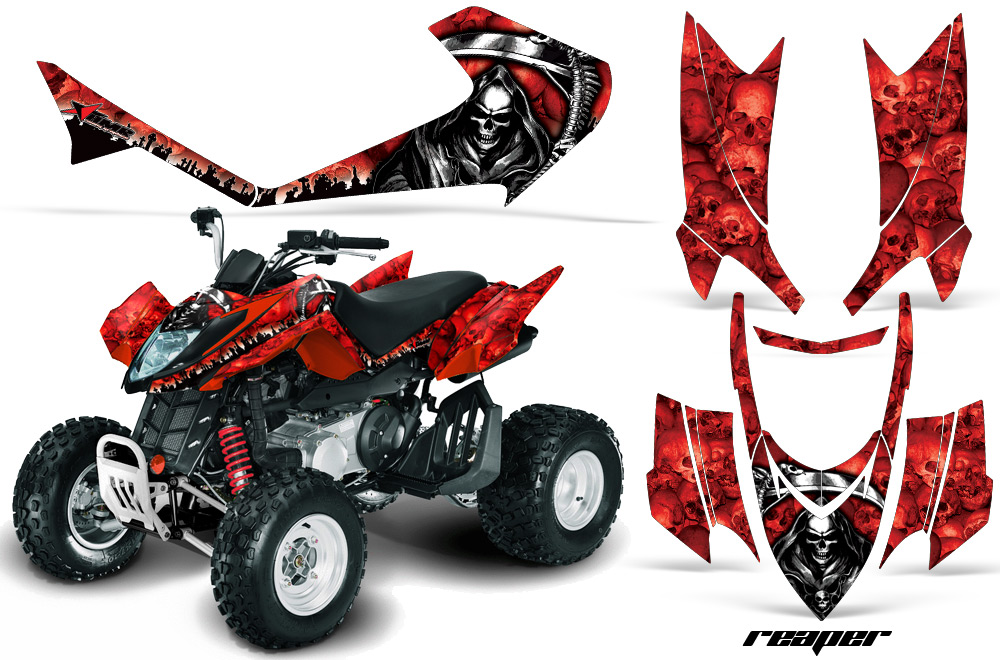 Arctic Cat DVX Graphics Reaper-Red